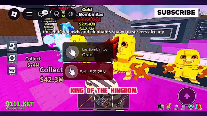 Lucky block Steal a Brainrot Roblox #stealabrainrot #roblox #robloxgameplay #robloxshorts #ytshorts