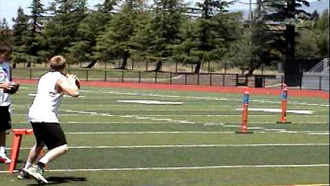 Dylan Swartz workout with Roger Theder HS football
