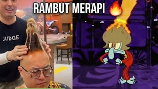 Rambut Merapi 🔥...