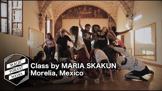 Morelia, Mexico. Dance class by Maria Skakun. 2018/12/08