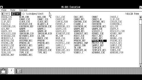 Обзор Windows 1.0 Development Release 5