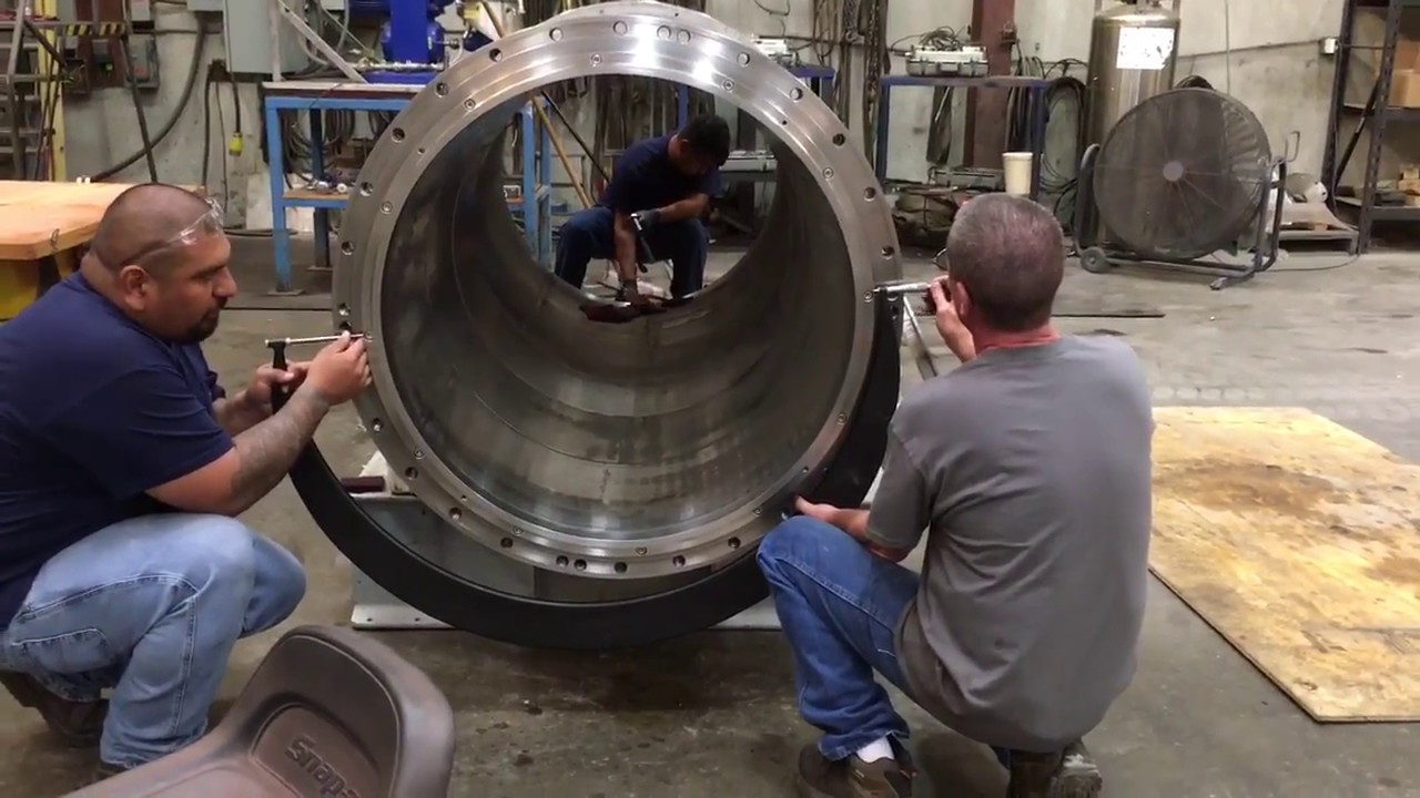 Centrifuge Repair: Screen Bowl Decanter - YouTube