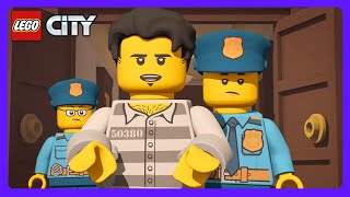 LEGO City - Epic Jailbreak Escape! 🏃‍♂️ | Kids Cartoons | WildBrain Sunshine City