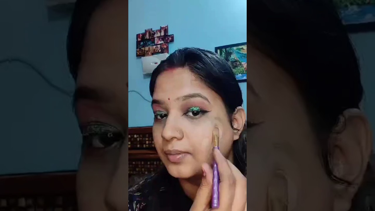 semi bridal look 