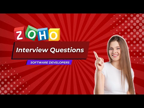 ZOHO Interview Questions for Software Developer | About Zoho, Interview & Questions | Mahammad Rafi