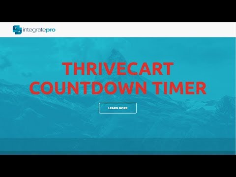 How to use the ThriveCart countdown timer