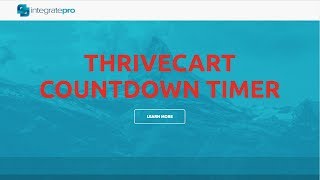 How to use the ThriveCart countdown timer