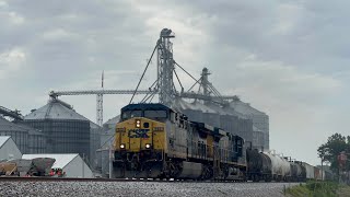 CSX CW44AH 522 w/ Nice K5LA Leads Manifest M500-27 on 7/27/24