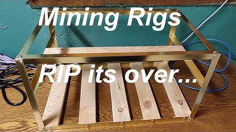 Shutting Down All My Mining Rigs...
