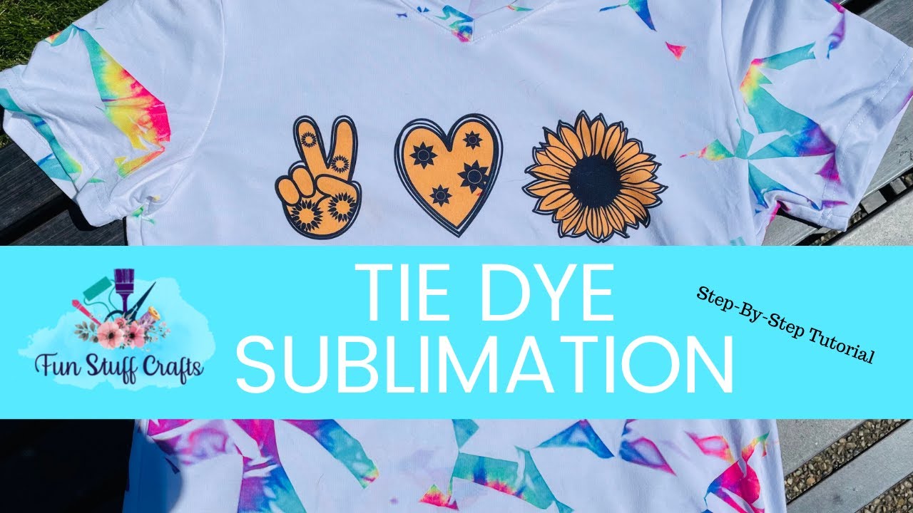 sublimation tie dye shirts