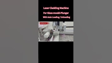 High Efficient Laser Cladding Machine For Glass Mould-Plunger (with Auto Loading and Auto Unloading)