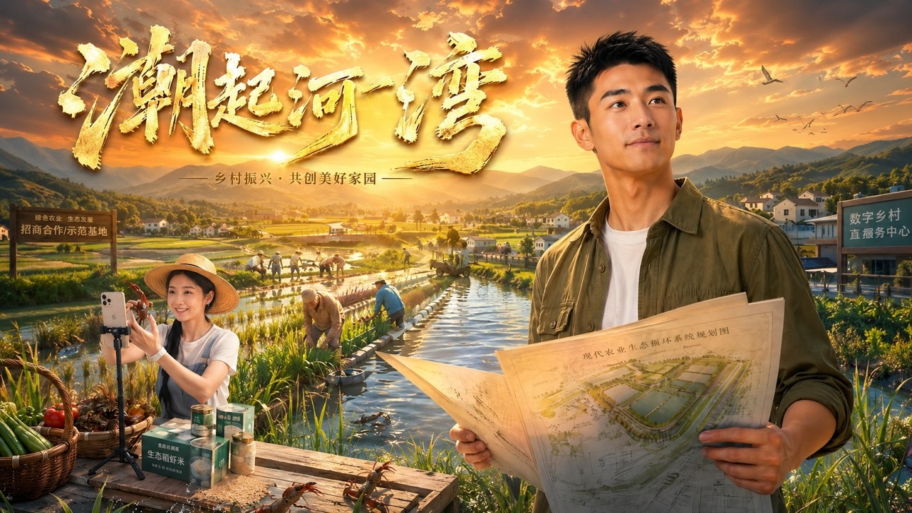 【高清全集】《潮起河湾》 #逆袭 #爱情 #甜宠 #反转 #热门短剧 #drama #爽剧 #電影 #精彩影视 #AI短剧