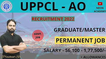 UPPCL Latest Update | Account Officer Vacancy 2022 | Eligibility/Age Limit/Exam Pattern Full Details