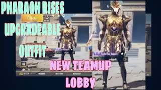 PHARAOH RISES UPGRADEABLE OUTFIT | NEW TEAMUP LOBBY | ENTRY EMOTE