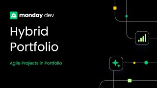 Hybrid portfolio: How to Connect Agile Projects to Your Work Management Portfolio | monday dev