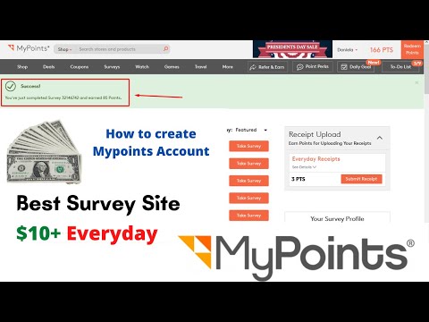 How to Create Perfect My Points Account | Earn $10-$15 Everyday | My Points Review |