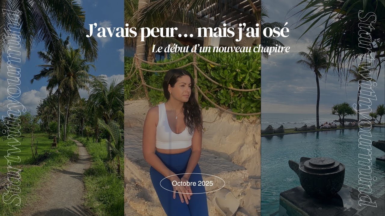 Je me lance ENFIN sur YouTube 🥹 - Manifester la vie de ses rêves commence par OSER ✨