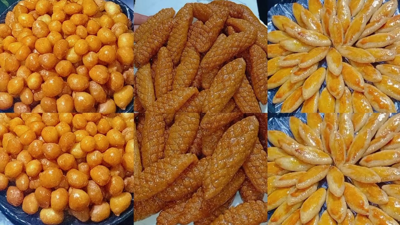 اقوى فيديو❗لعمل صوابع زينب ورموش الست والزلابيه❗ و نتيجة احترافيه تنافس الجاهزه 