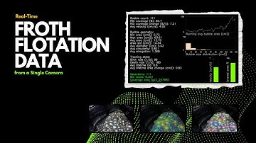 Real-Time Froth Flotation Data from a Single Camera