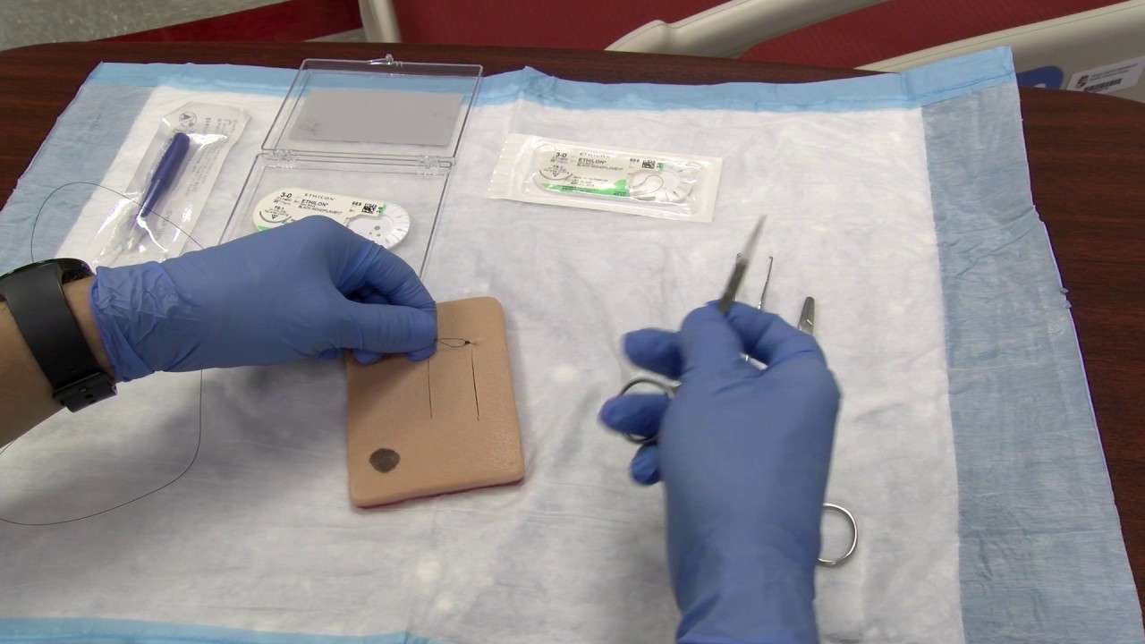 Suture Demonstration - YouTube