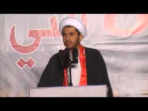 تواضع سماحة الشيخ علي سلمان ورفضه لشعار علي وياك علي مهرجان الشعب أساس الشرعية