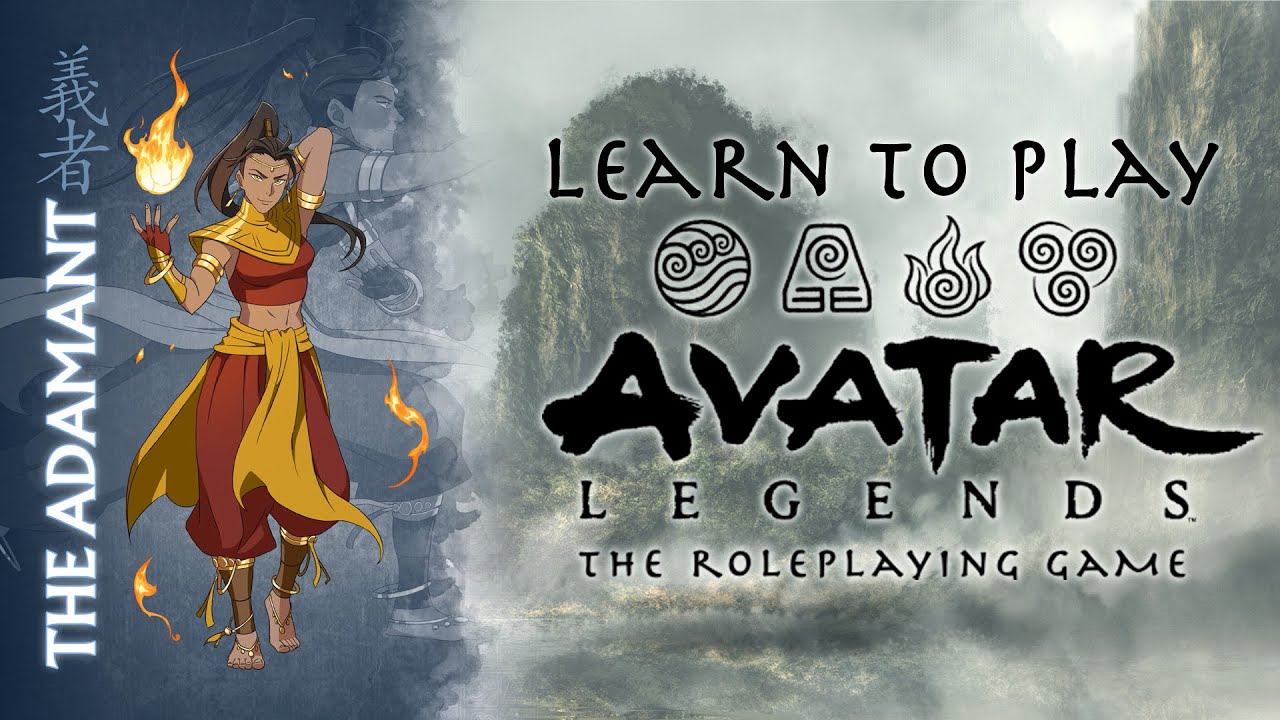 Avatar Legends RPG  Combat Action Deck  Meeples  Dragons