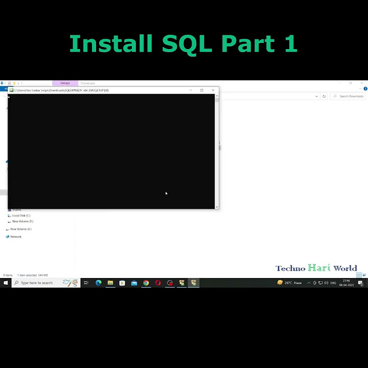 How to download and install microsoft sql server and sql server