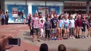 Oxjam Reading Takeover Flashmob
