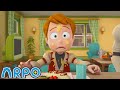 Machine washable  arpo the robot classics  full episode  baby compilation  funny kids cartoons