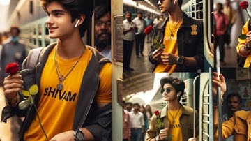 Viral Train Ai Photo Editing । How To Make Bing Image Creator । Bing Image Creator#3danimation