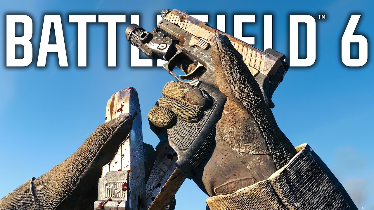 Battlefield 6 - Анимации перезарядки всего оружия | Скин мастерства | 4K