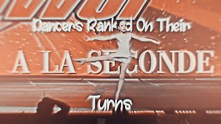 Dancers Ranked On Their A La Seconde Turns || Daisy Chains ALDC