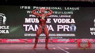 2018 Tampa Pro Womens Bodybuilding Lisa Cross Posing Routine