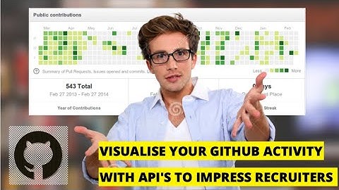 Git Tutorial: Visualize Your Github Activity With GithubAPI