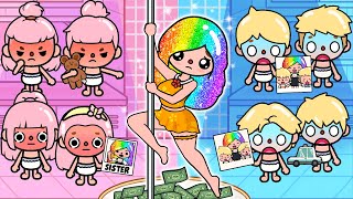 My Brothers And Sisters Discovered That I Was a Pole Dancer | Toca Life Story | Toca Boca