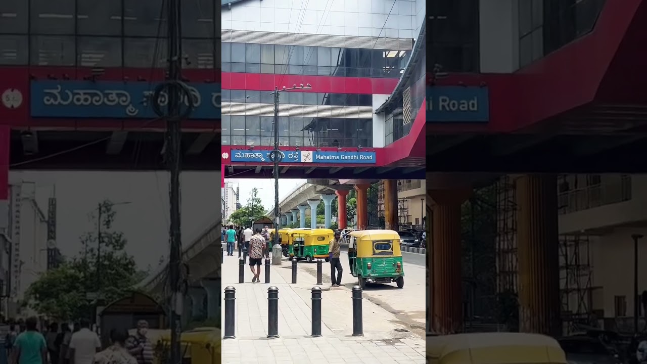 MG Road Metro Station Bangalore Karnataka