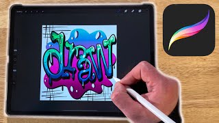 How to Draw Graffiti with Procreate: Let's Draw Ep. 28