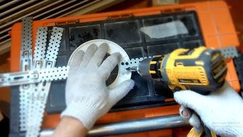 how to make a do-it-yourself stretch ceiling / video training