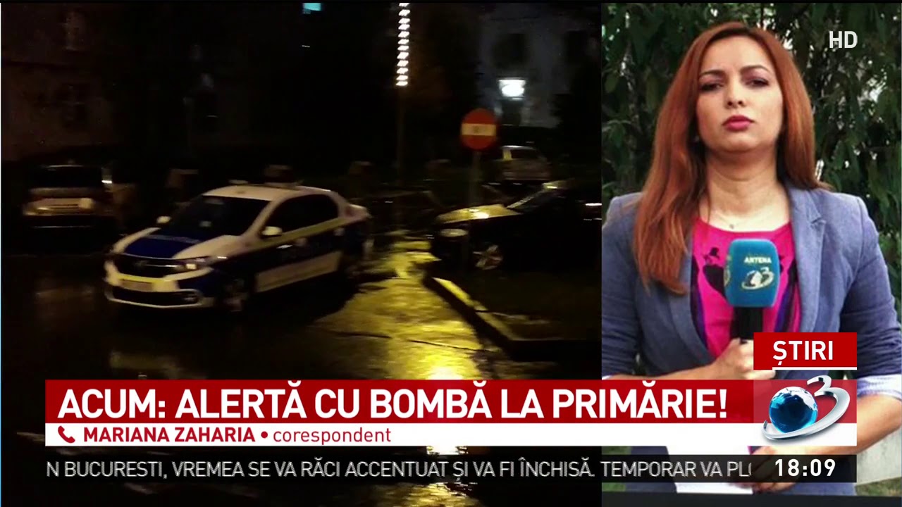 Alertă cu bombă la Primăria Pitești. Se cer 5.000 de euro ca să nu fie detonat explozibilul
