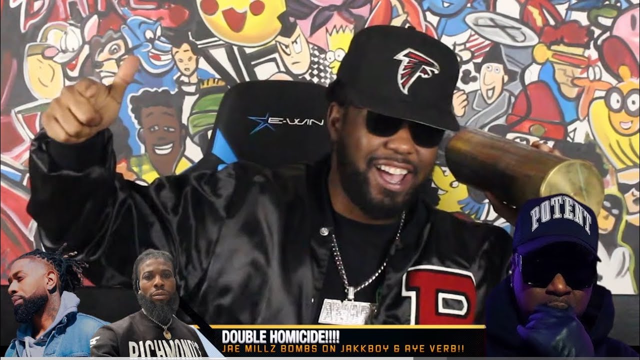 JAE MILLZ BOMBS ON AYE VERB & JAKKBOY MAINE WITH 2 DISS RECORDS AT THE SAME DAMN TIME!!! NAHHHHHHHH