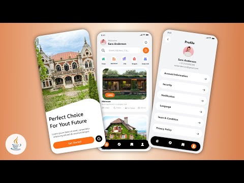 Build a Real Estate App with Java e in Android Studio Project