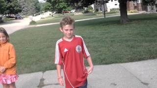 Crackhead kid strikes again