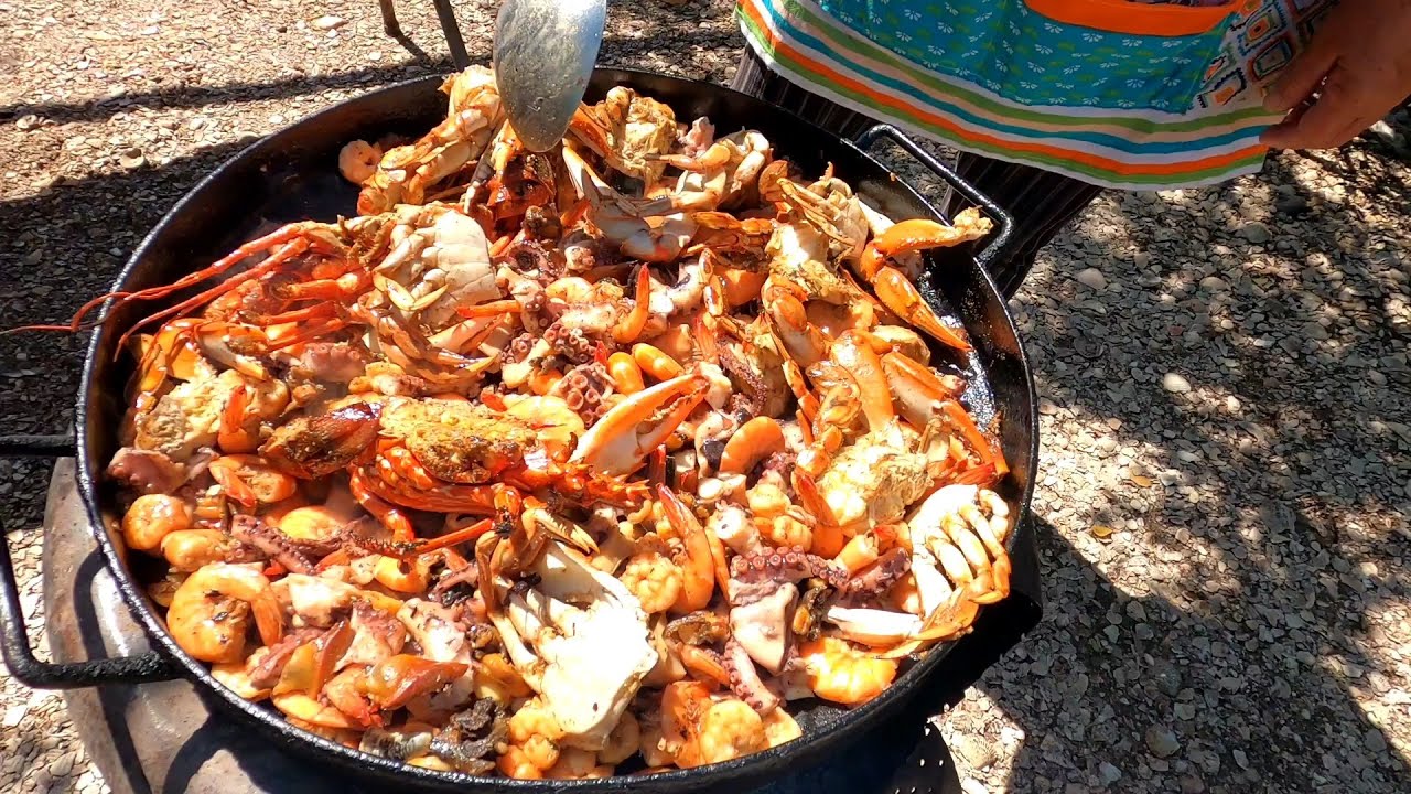 Fritanga de mariscos
