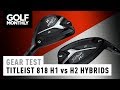 Gear test  titleist 818 h1 v h2 hybrids