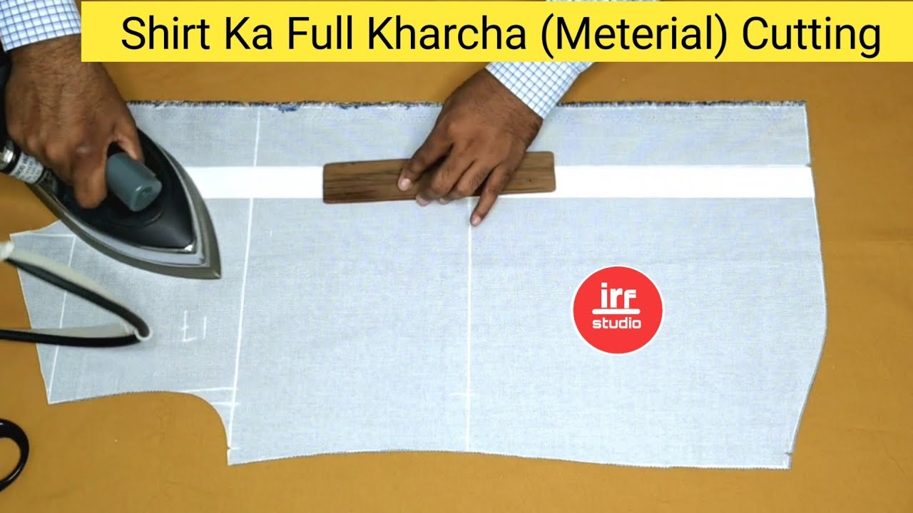 Shirt Ka Full A To Z Meterial (Kharcha) Cutting Karna Sikhe Step By Step Shirt Ka Kharcha