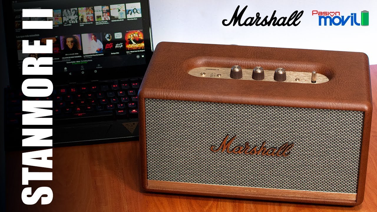 Marshall Stanmore II - Altavoz Bluetooth inalámbrico, Color Blanco