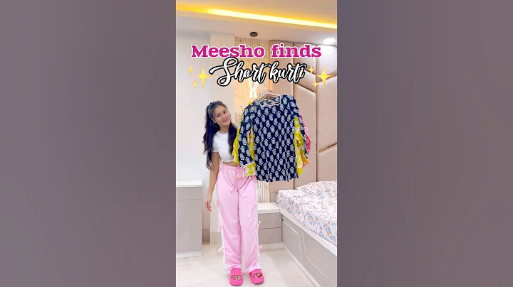 Meesho cotton Short kurti finds under ₹300 #shortkurti #meesho #haulvideo #shorts
