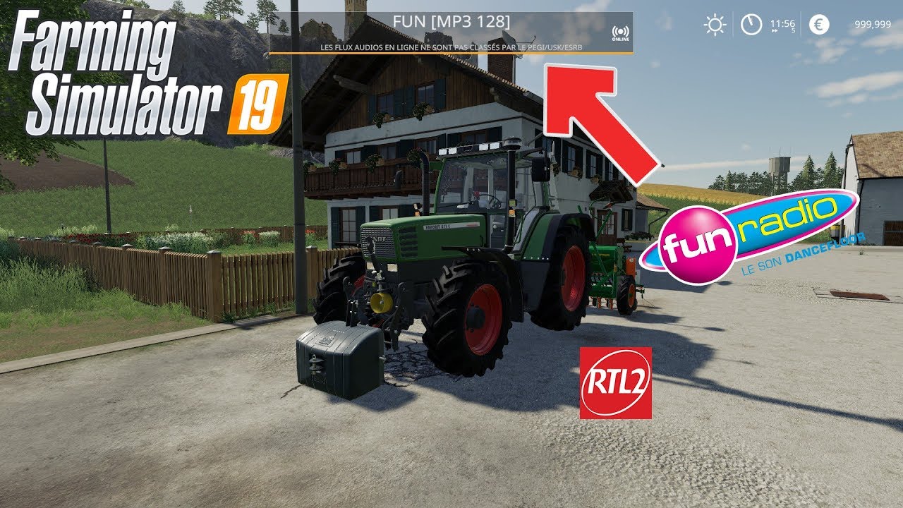 [TUTO] Comment Ajouter Une Radio Sur Farming Simulator 19 - YouTube