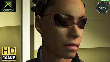 XEMU Xbox Emulator - Enter the Matrix Ingame / Gameplay / 1440p (feat/surf-scale WIP)