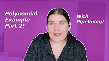 Polynomial example part 2! Final window code with pipelining!
